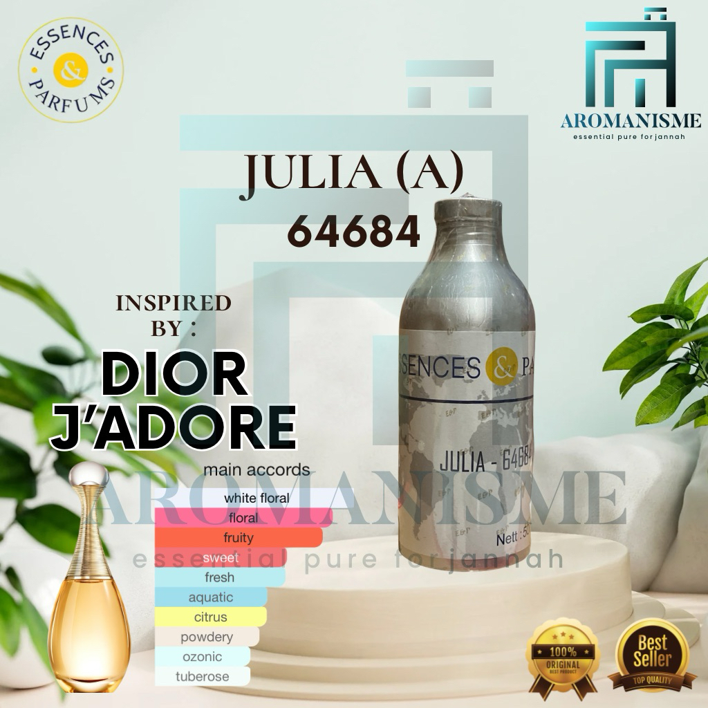 Bibit Parfum Essences Julia Grade A 50ml / 100ml