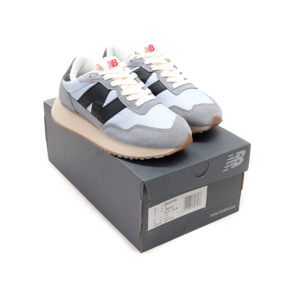 New Balance 237 Vintage Grey Light Blue - NB 237
