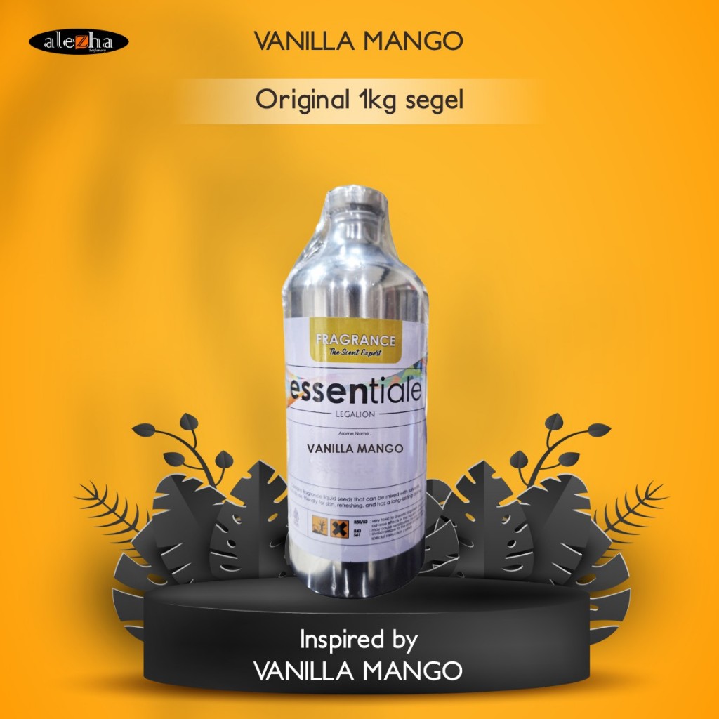 BIBIT PARFUM MURNI VANILLA MANGO (ESSENTIALE) 1KG SEGEL
