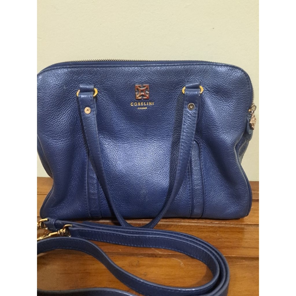 TAS GOBELINI FIRENZE NAVY BLUE (ORI) PRE LOVED