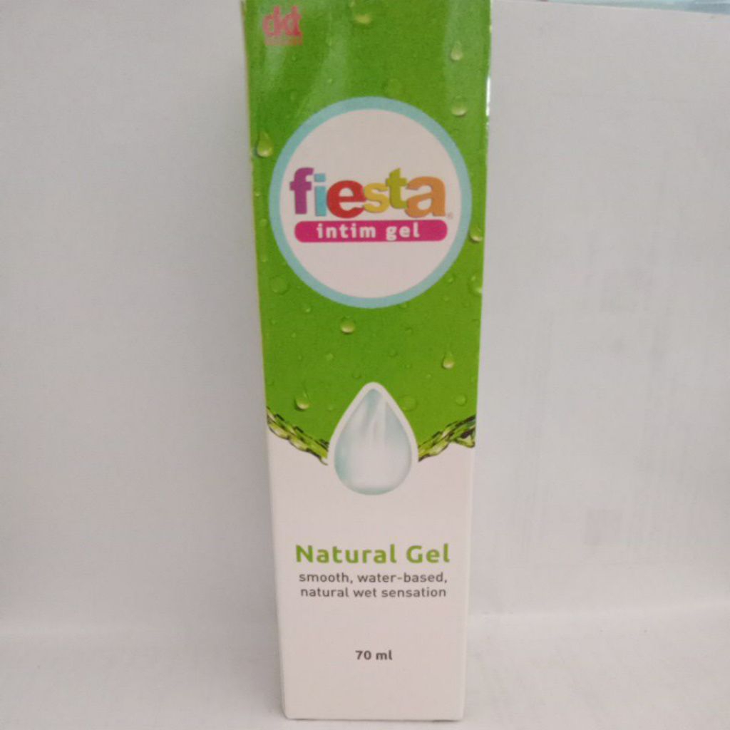 fiesta natural gel 70ml pelumas