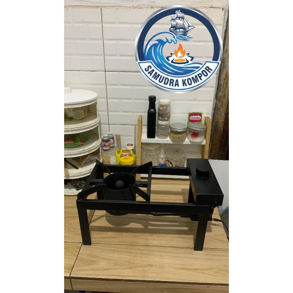 Kompor Oli Bekas Desain Rumah Tangga Portabel