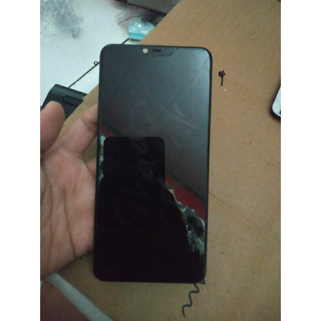 LCD SHADOW TOUCHSCREEN NORMAL BEKAS OPPO A3S 1803