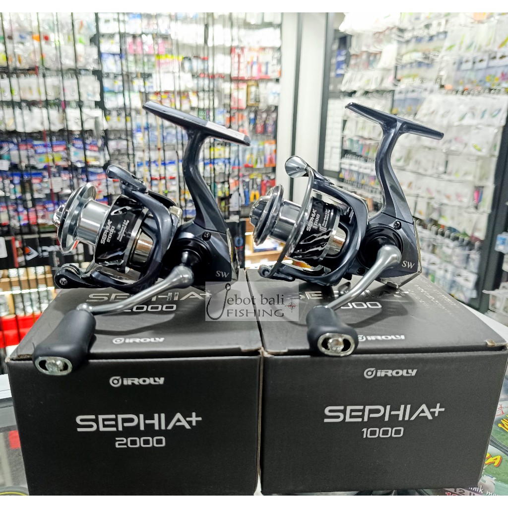 Reel Pancing Spinning Iroly Sephia Plus Power Handle - Iroly Sephia+