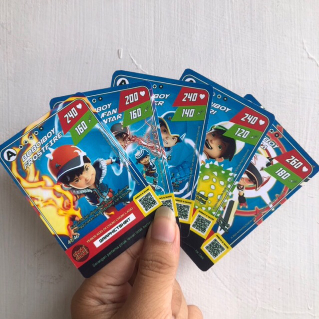 Kartu Boboiboy MGC Custom Choki Choki Malaysia / TCG Boboiboy Monsta Card / Bukan Original & Holo Ta