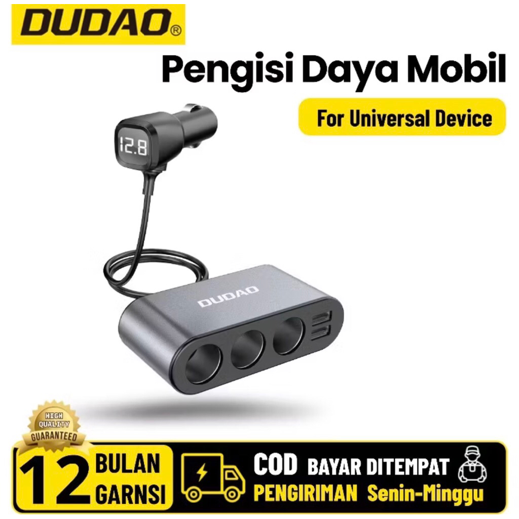 Dudao Saver Mobil Seri R1 Pro / R2 Pro+ / R4?Max Fast Charging Charger Mobil Pengisian Cepat