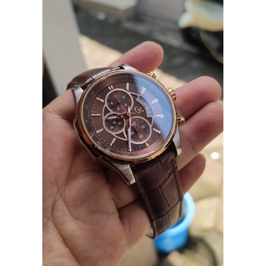 jam tangan GC Guess collection Original pria second bekas