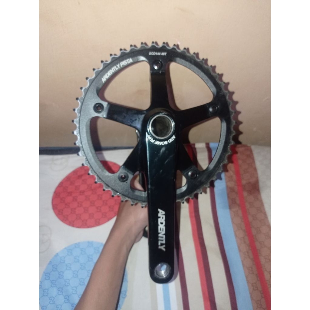 Crankset sepeda fixie bekas