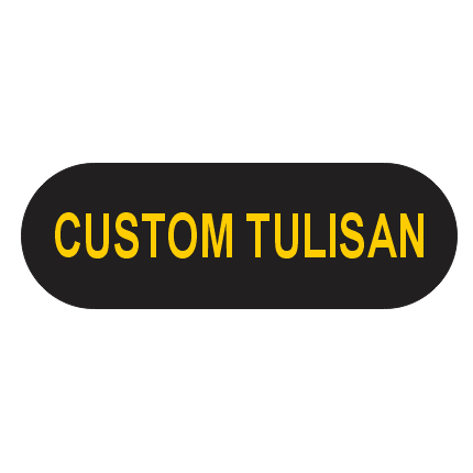 CUSTOM TULISAN UKURAN 25X10 & 15x15 & 20x20 & 25x25 & 20X5