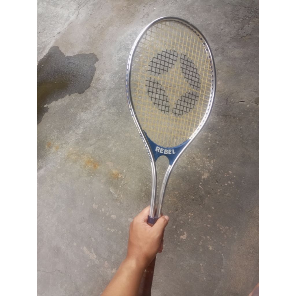raket tenis aluminium vintage Spalding Rebel