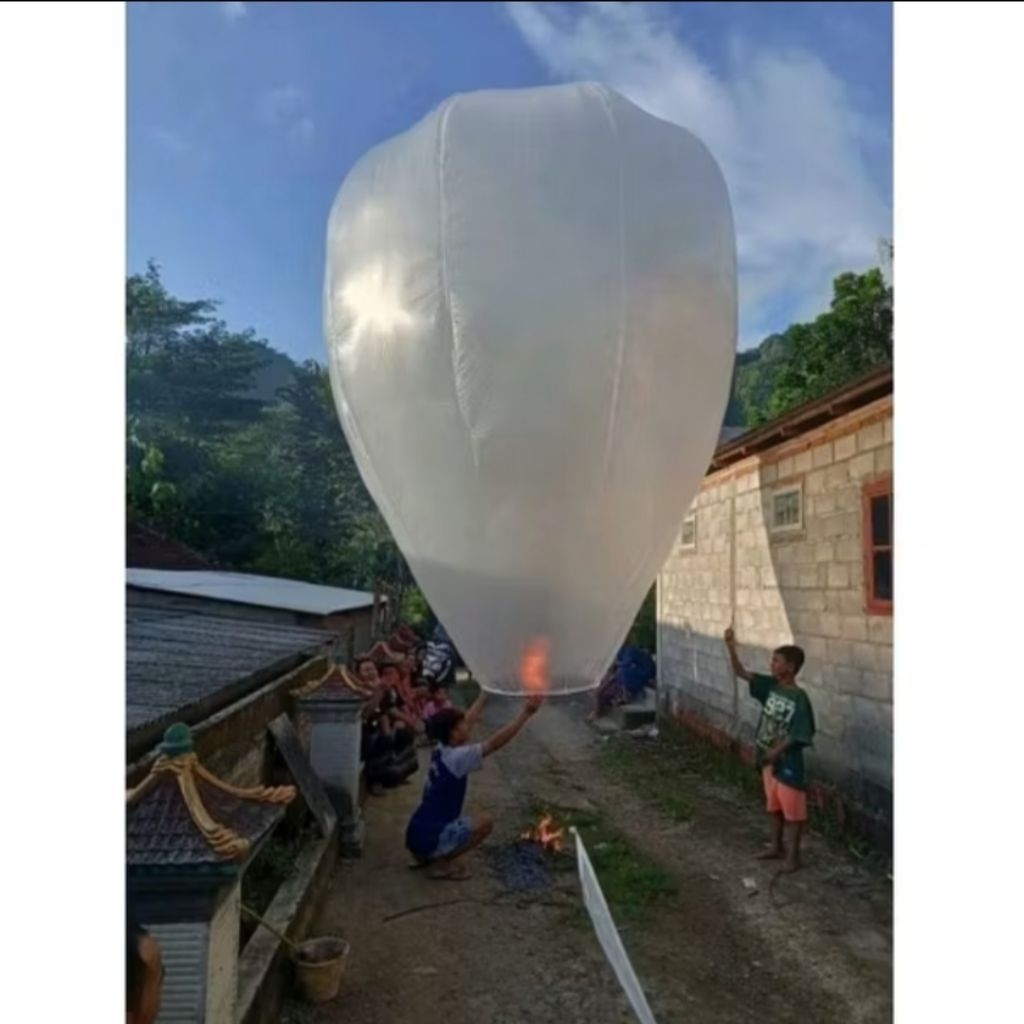 balon udara besar ukuran 6 - 10 meter