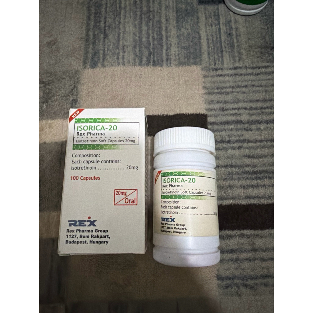 isorica 20 / isotret 20 mg