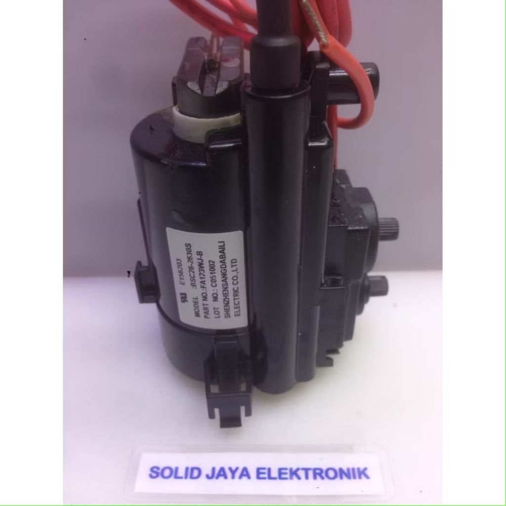 PLAYBACK FLYBACK TV SHARP FA123 / BSC26-2630S / FA 123 / BSC 26 2630 S /BSC26 2630S FBT TV ASLI