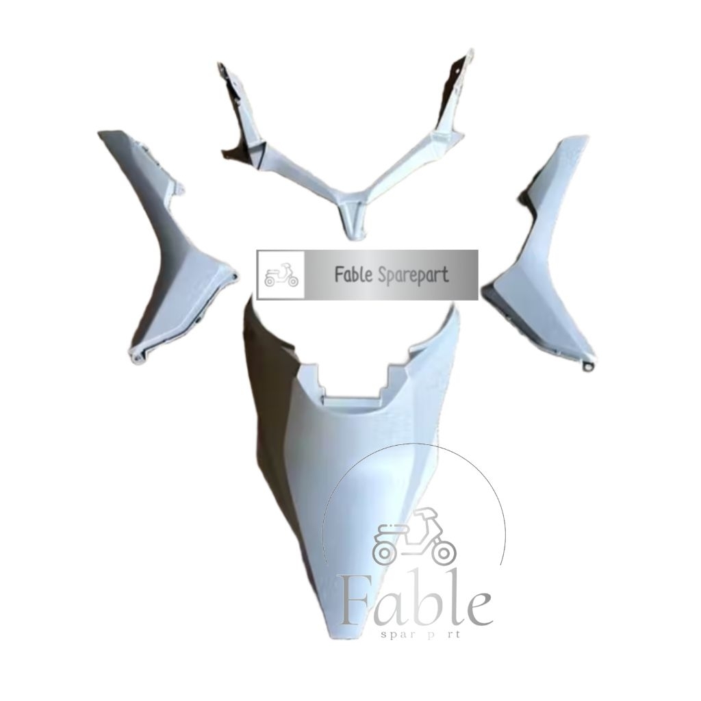 Body Kasar Warna Cover inner Garnis Honda Vario 125 / 150 Garnish Honda Vario 125 150 New Putih Garn
