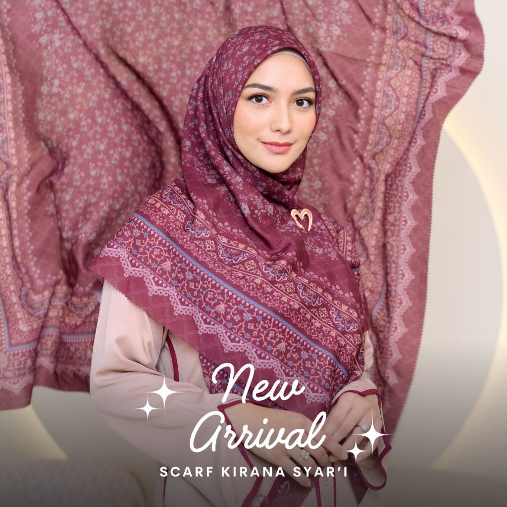 SCARF KIRANA SYAR'I BY PASMIRA X CITRA KIRANA
