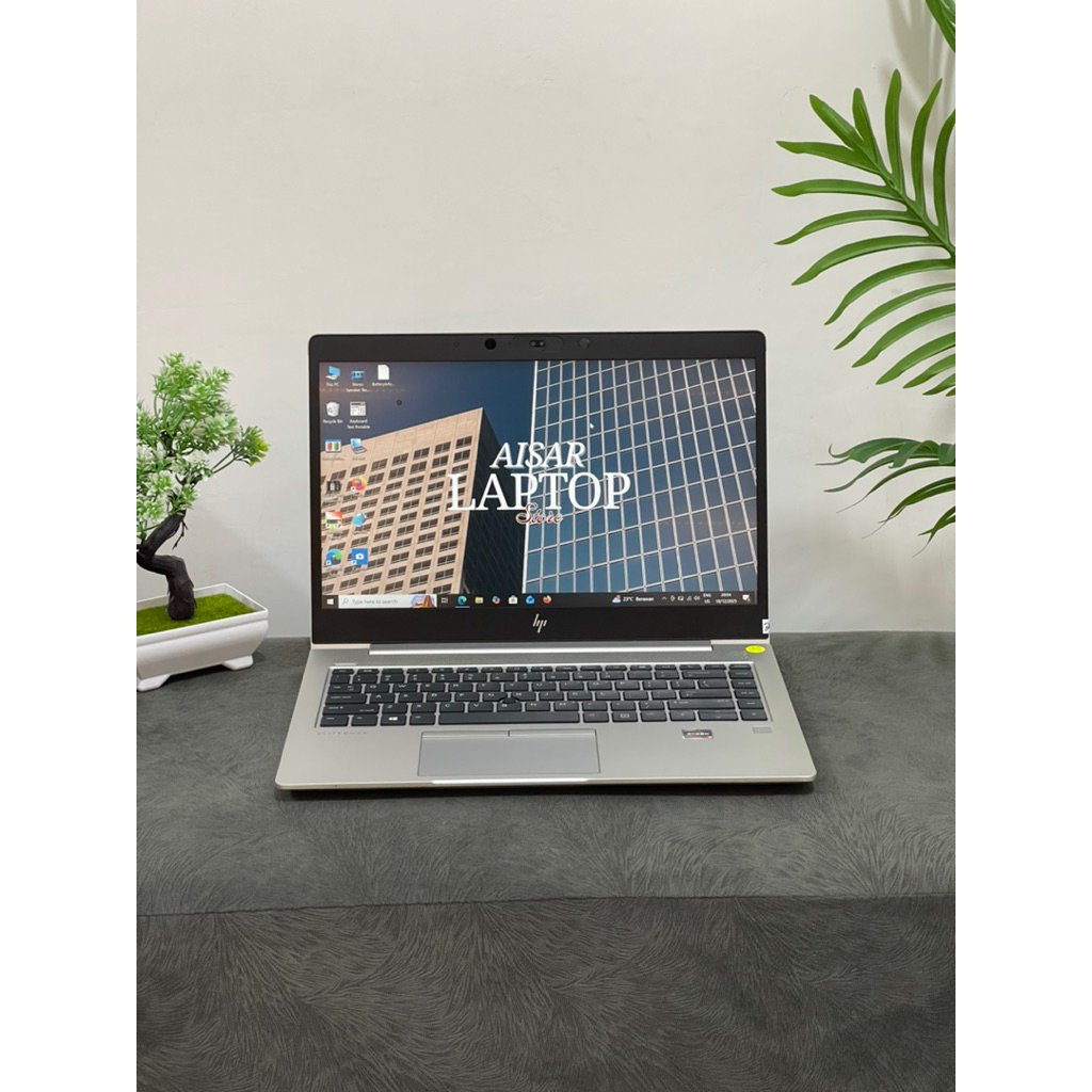 Laptop hp elitebook 745 G5 Amd Ryzen 5 Pro 2500U ram 8gb Ssd 512gb