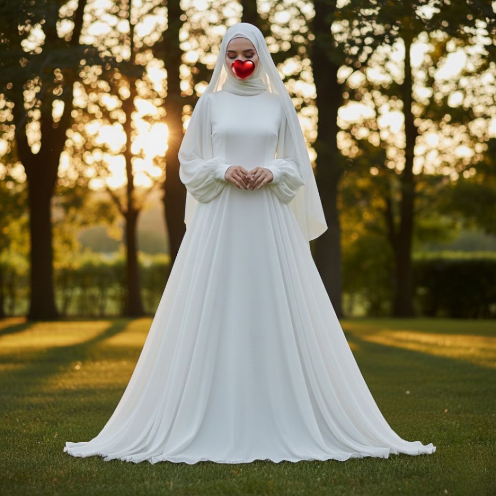 wedding dress sifon wedding dress jumbo wedding dress muslimah wedding dress modern 2025 wedding dre