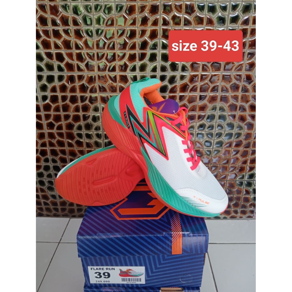 Sepatu Running/Jogging LJS FLARE original Murah