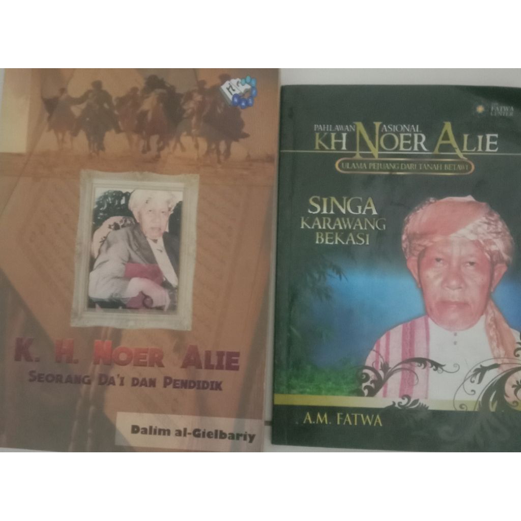 BUKU KH NOER ALIE SINGA KARAWANG BEKASI BEKAS ORIGINAL