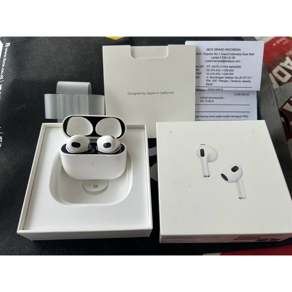 Airpods Gen 3 Resmi iBox Indonesia