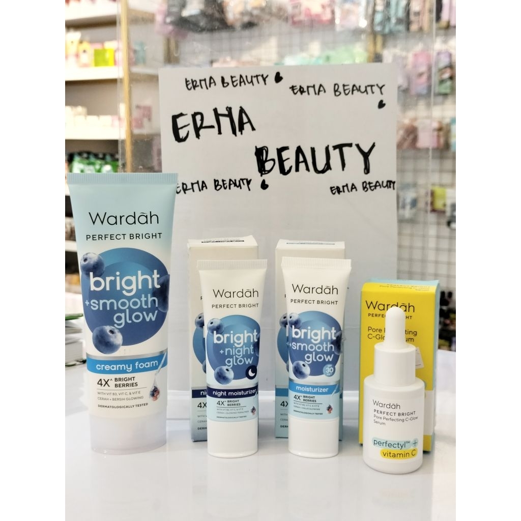 Sepaket Wardah Perfect Bright Termurah 4In1