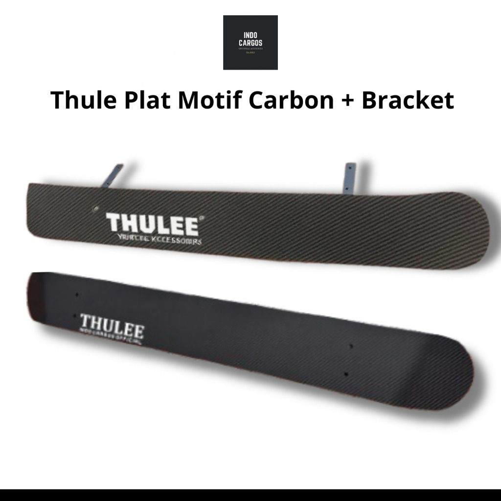 Thule Plat Motif Carbon Universal Semua Jenis Mobil