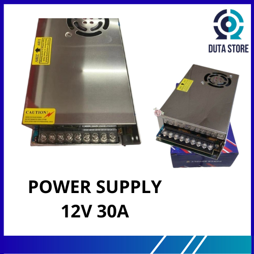 POWER SUPPLY SWITCHING 12V 30A PSU 12volt 30ampere