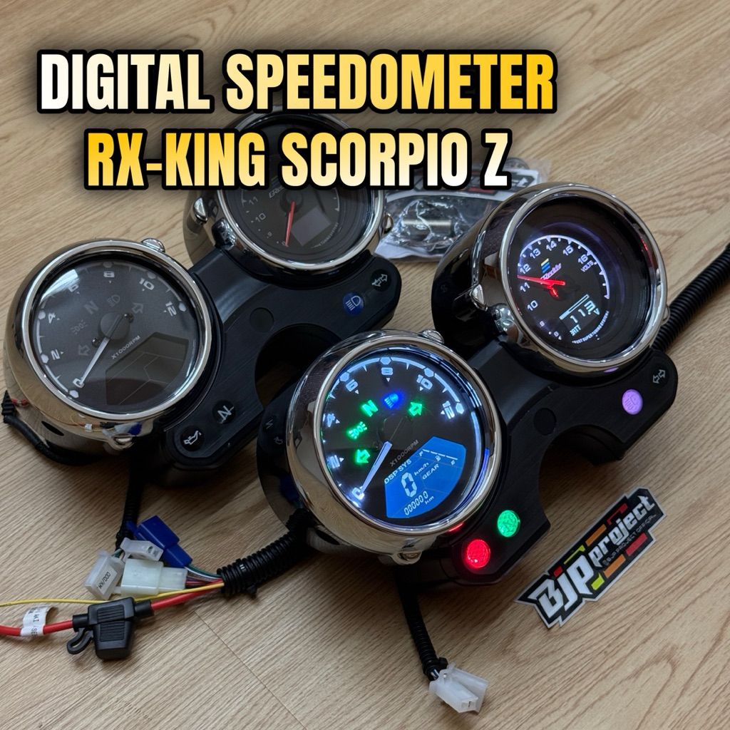 SPEEDOMETER DIGITAL RX KING SPIDOMETER RX KING NEW SCORPIO Z