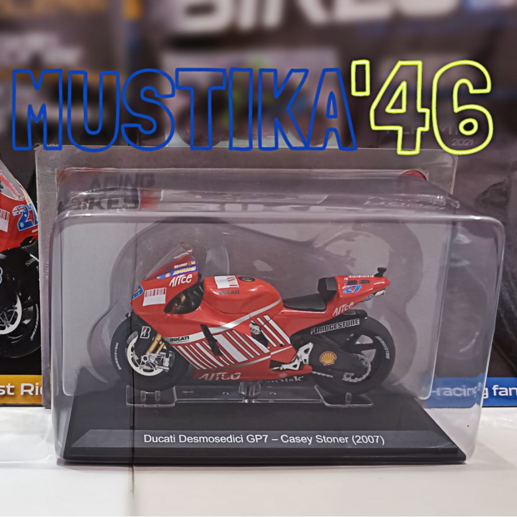Diecast motogp ixo ducati Casey stoner 2007