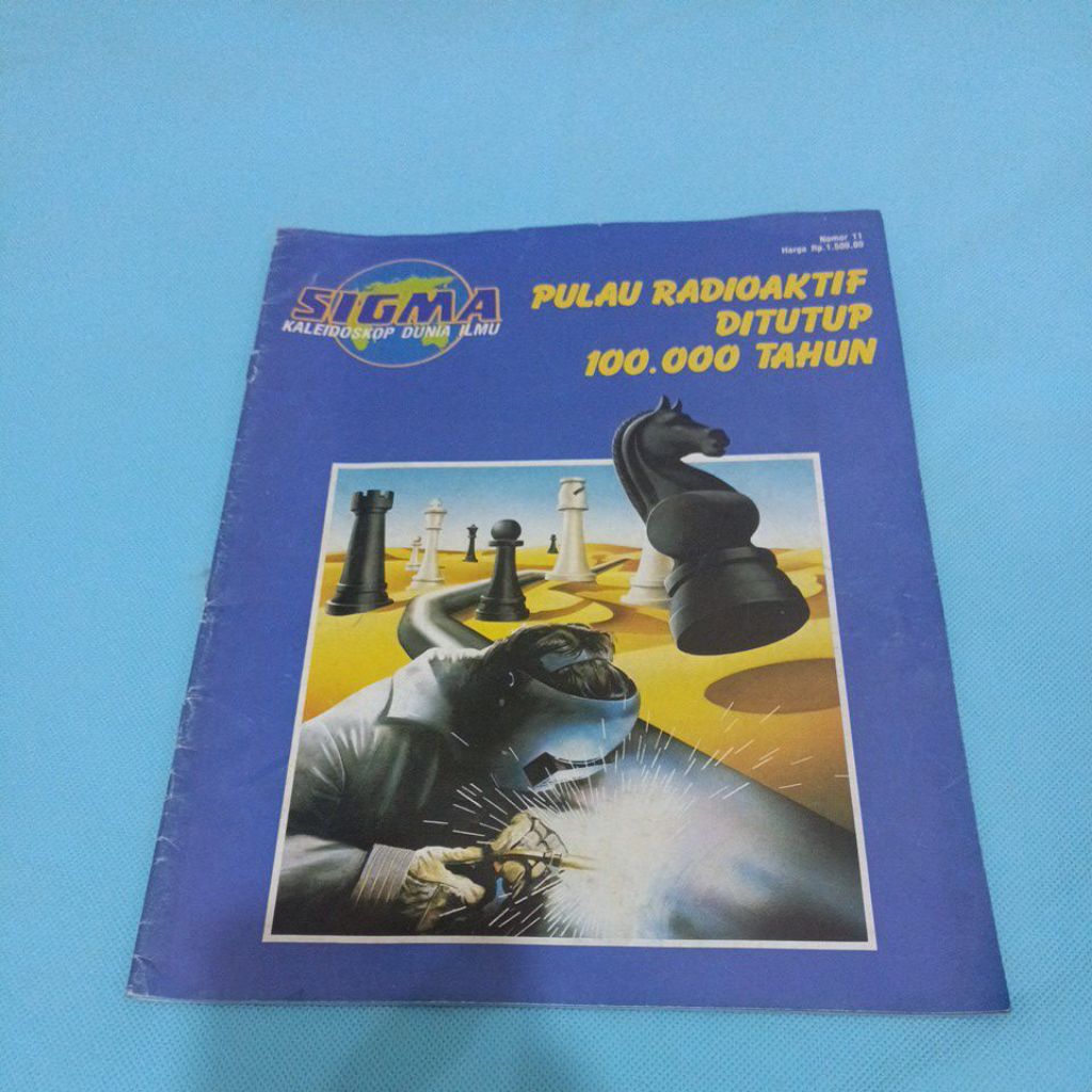 Majalah Sigma - Pulau Radioaktif Ditutup 100.000 tahun