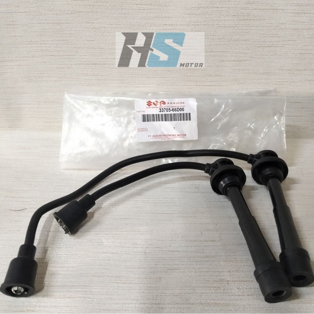 KABEL BUSI SPARK CORD PLUG MOBIL SUZUKI APV FUTURA INJEKSI INJECTION BALENO 1.5 ESCUDO 1.6 33705-66D