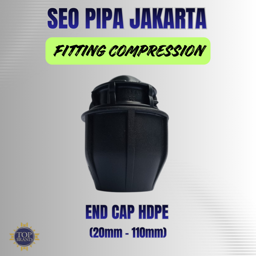 END CAP HDPE UK 32mm / DOP HDPE COMPRESSION FITTING HDPE