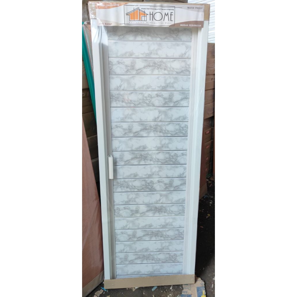 Pintu Kamar Mandi PVC Minimalis