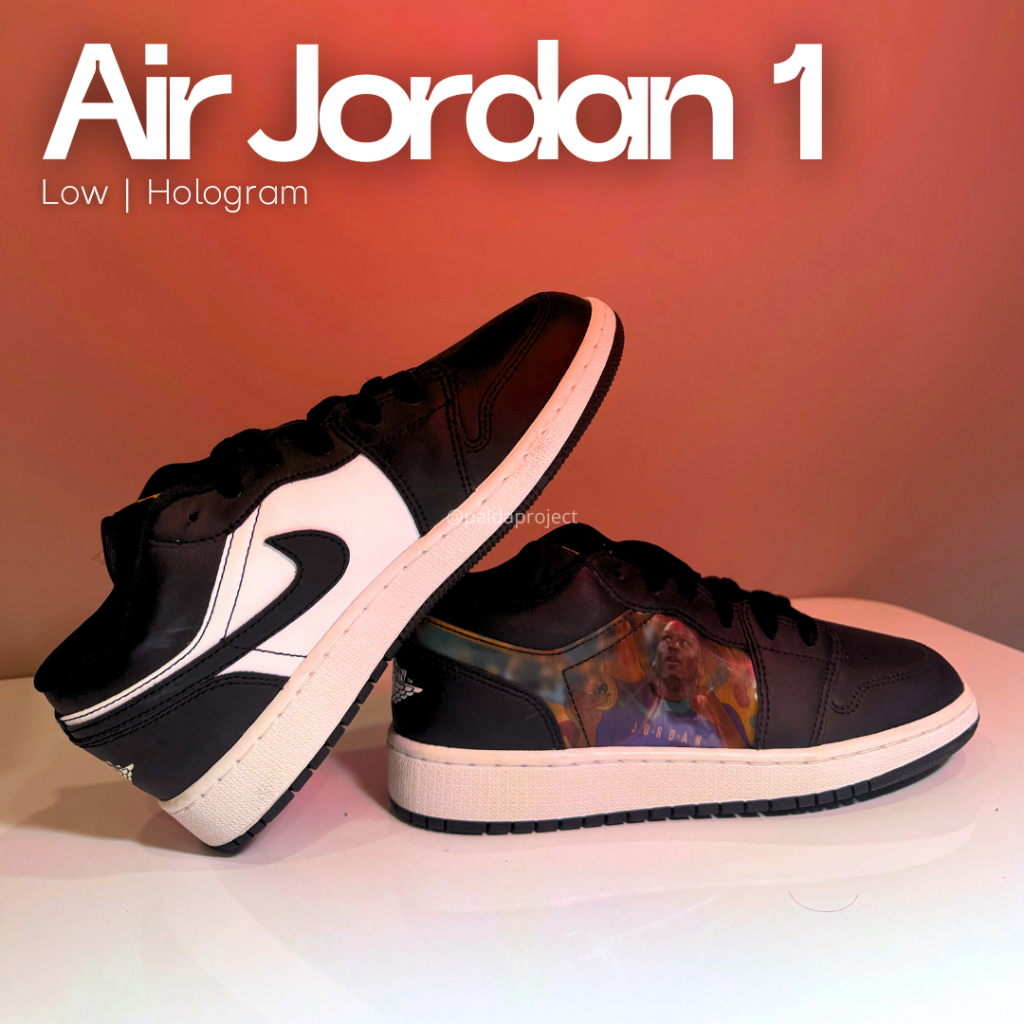 Sepatu Sneakers Anak Air Jordan 1 Low Hologram 100% Authentic