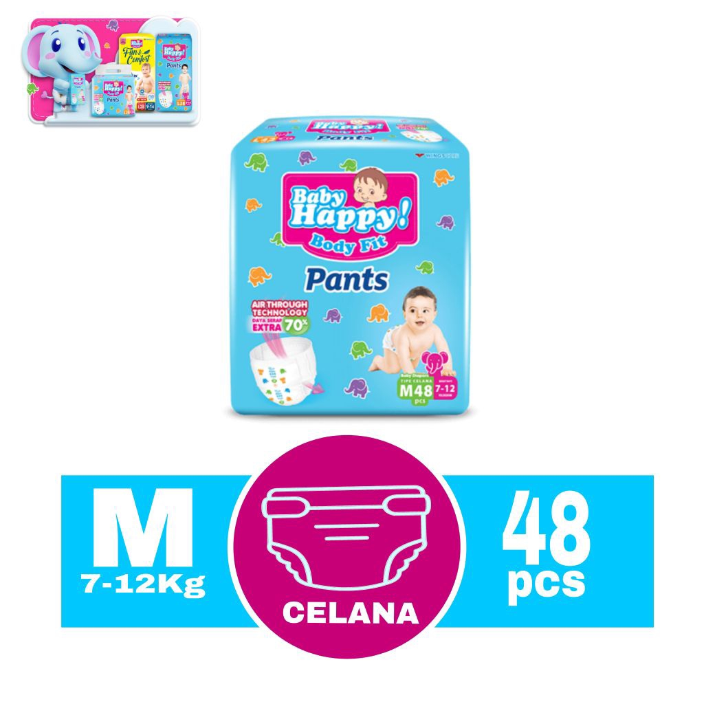 BABY HAPPY PANTS M 48