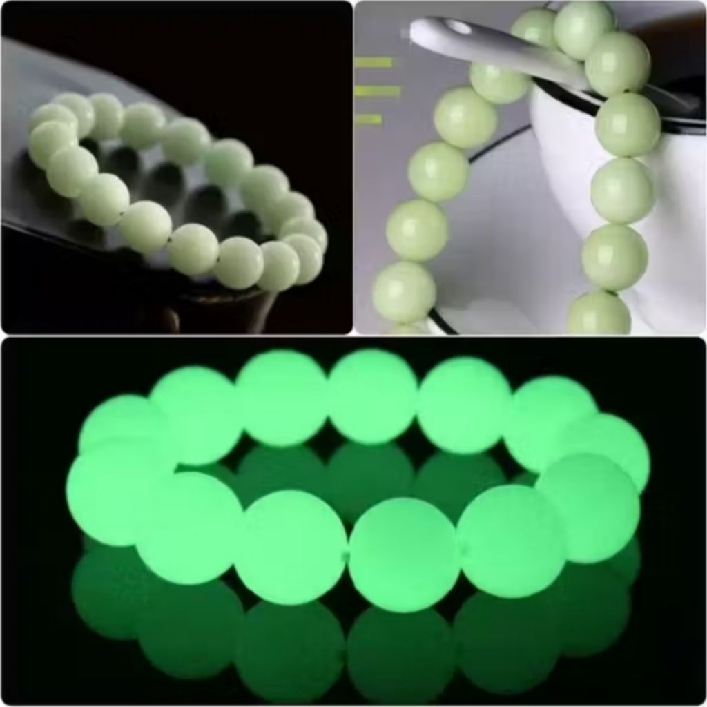 Gelang pria wanita batu posfor menyala dalam gelap