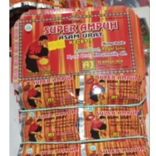 SUPER AMPUH ASAM URAT MENGOBATI: KECETIT,PEGALINU,NYERI OTOT, RHEUMATIK, NYERI TULANG, NYERI SENDI, 
