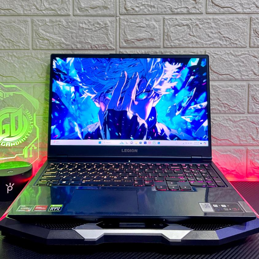LENOVO LEGION 5 PRO RYZEN 9 5900HX RTX 3060 16GB 512GB SSD 165 Hz WQHD IPS 100% sRGB FULLSET ORIGINA