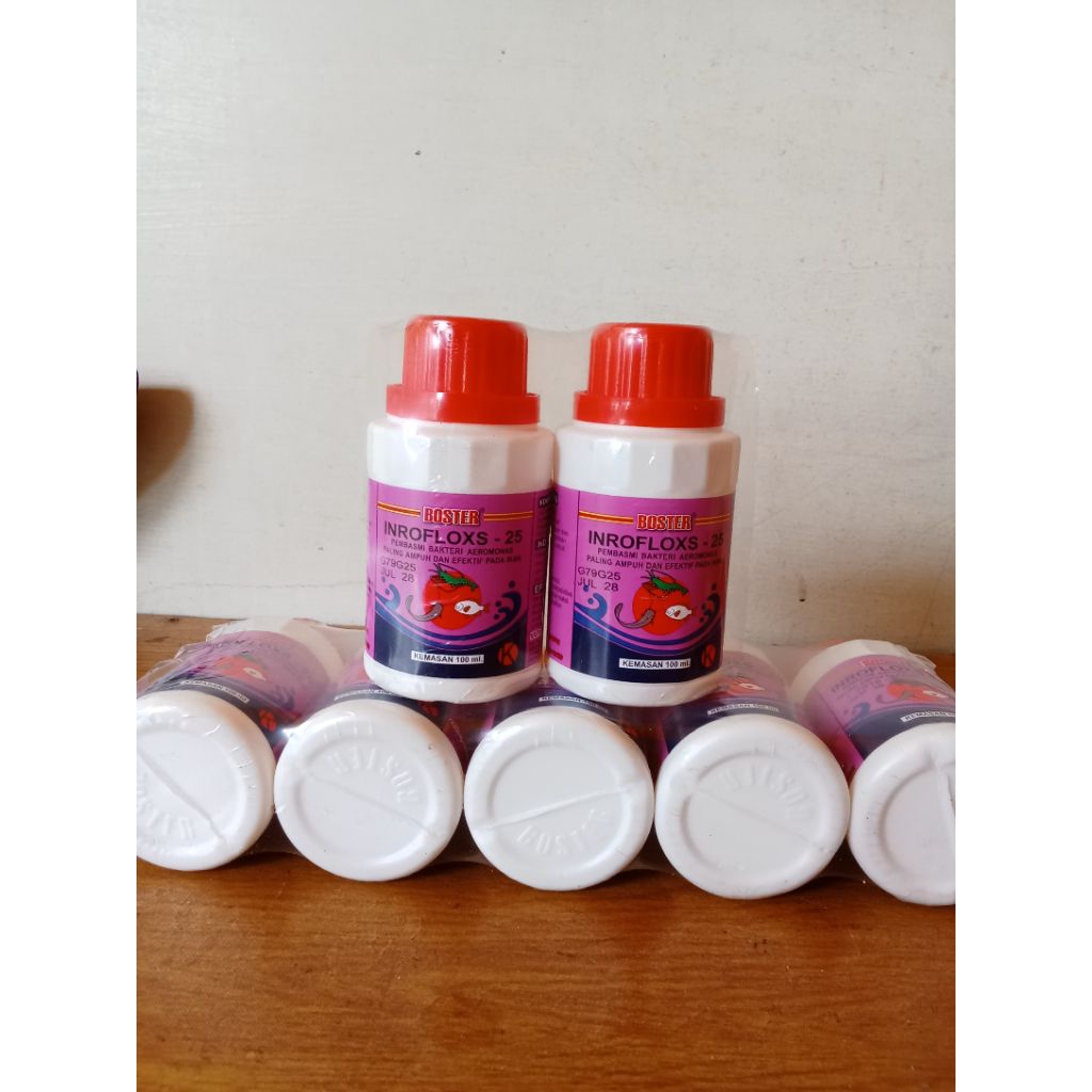 Obat Segala Jenis Penyakit Ikan,Seperti Jamur,Kulit Mengelupas,Karena Bakteri Aeromonas,Inroflok cai