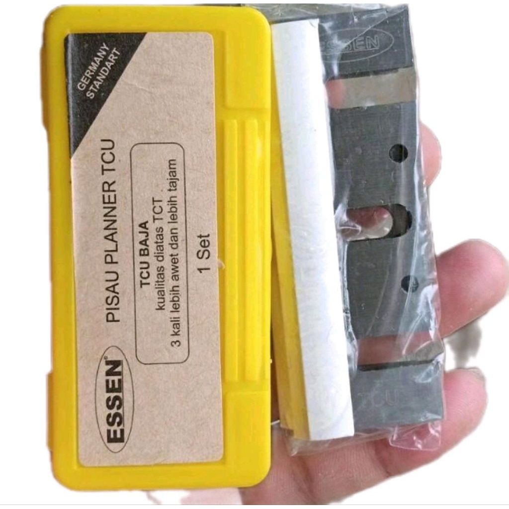 Mata pisau pasah kayu planer blade TCU essen