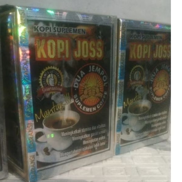 asli kopi joss 2 jempol untuk stamina pria