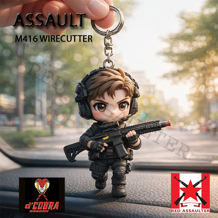 Gantungan Kunci Replika AR15 M416