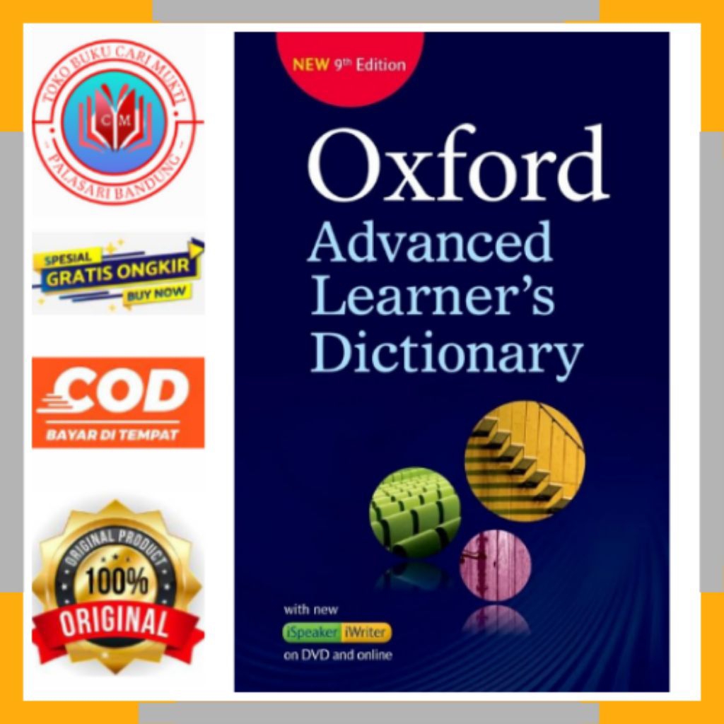 BUKU KAMUS BAHASA INGGRIS OXFORD ADVANCED LEARNER'S DICTIONARY NEM 9th EDITION BEKAS ORIGINAL