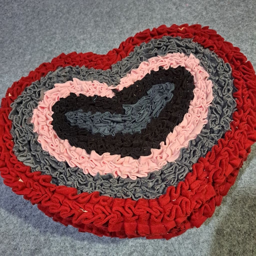 Keset lantai rintik jambul tebal - rintik love