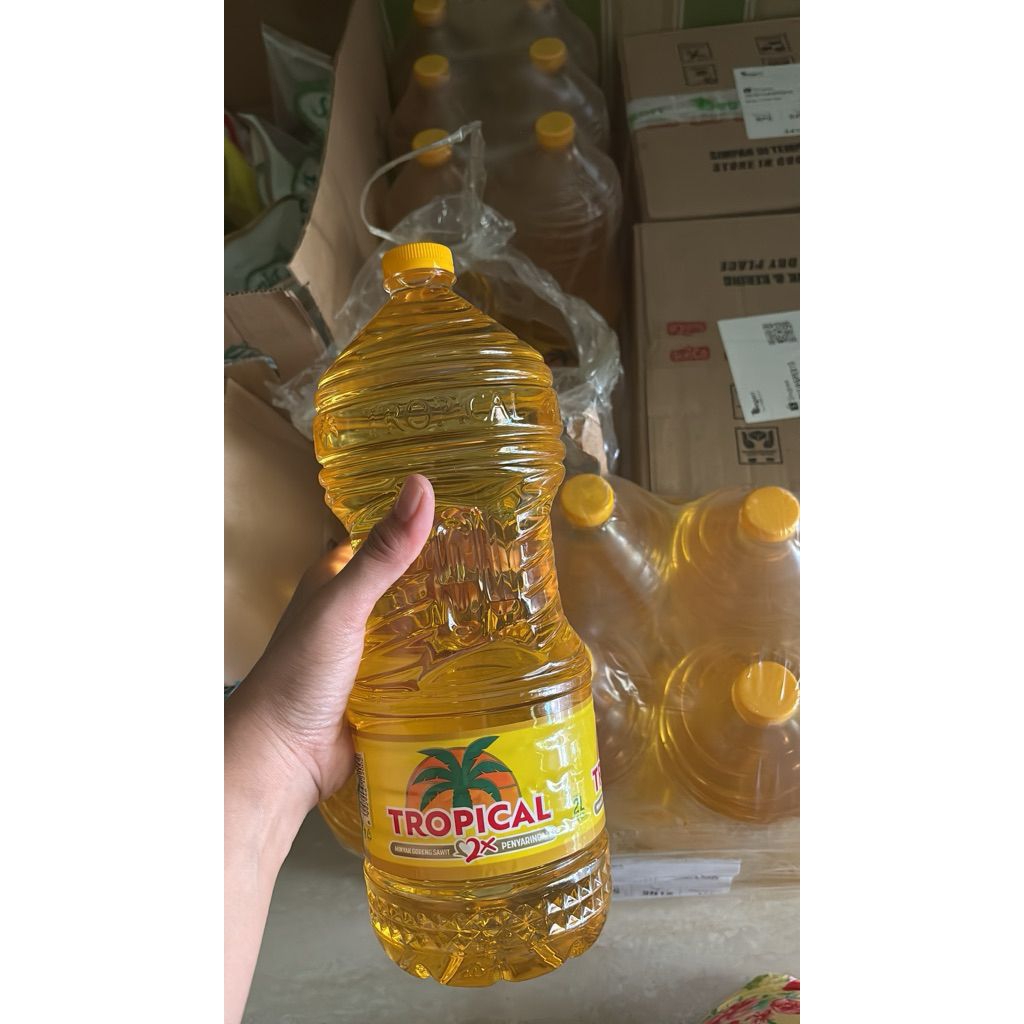 SIBRAYA Mart | Minyak Goreng Tropical 2 Liter | Minyak Goreng Tropical Botol 2 Liter