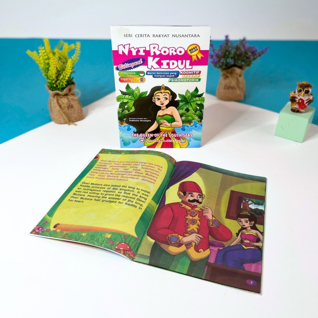 SERBAJAYA CERITA RAKYAT NUSANTARA NYI RORO KIDUL - Buku Cerita Anak Dongeng