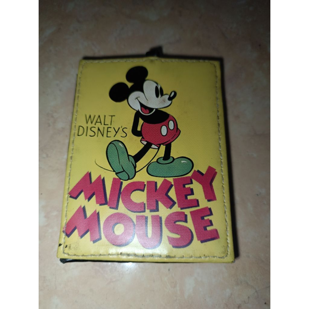 PRELOVED ID CARD Mickey Mouse Walt Disney HK Dompet tempat Kartu Identitas