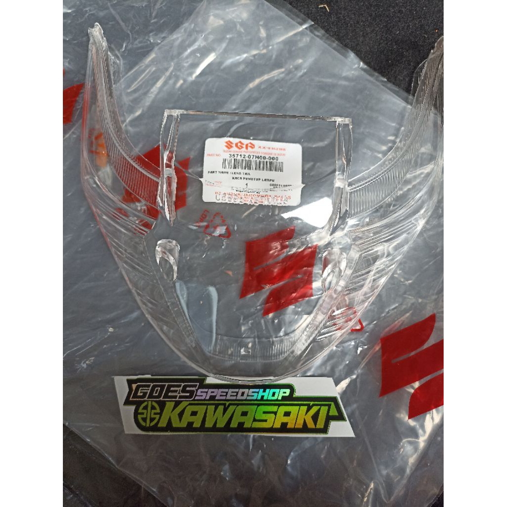 MIKA LAMPU REM BELAKANG/LENS TAIL (CLEAR) NEW SMASH 35712-07H00 ORIGINAL SGP