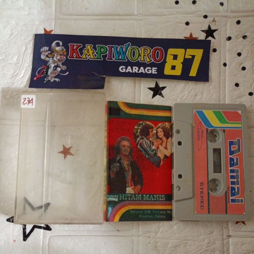 KASET PITA,,,HITAM MANIS