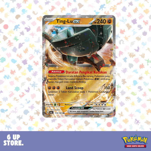 Ting-Lu ex (RR) - sv4a Harta Berkilau ex Pokemon Indonesia